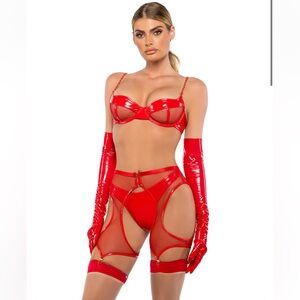 MIDNIGHT MINX 3-PIECE CHAPS SET